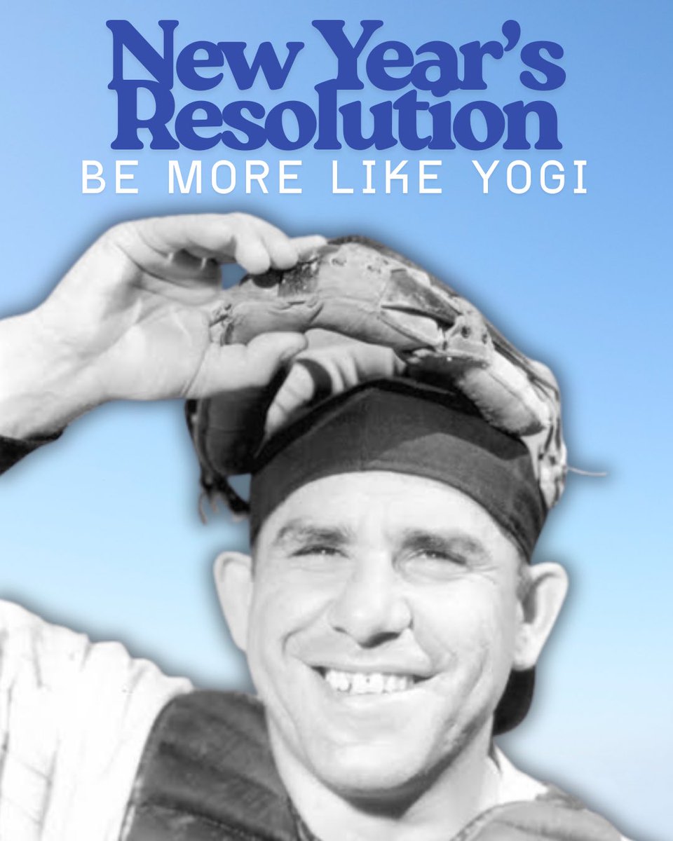 YogiBerraMuseum's tweet image. Stumped on a resolution for 2026? Let us help you out ☑️