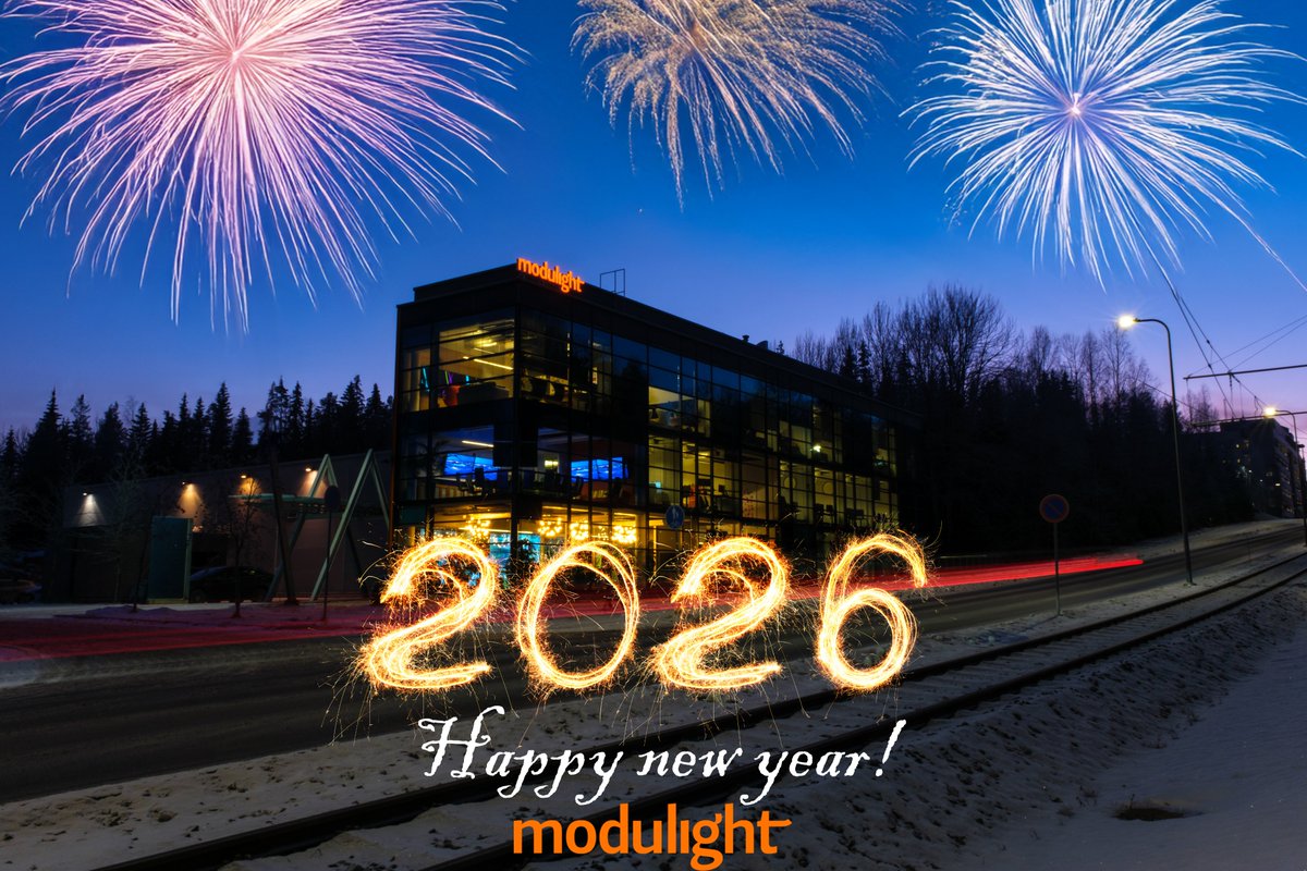 modulight's tweet photo. 🎉 Happy New Year from Modulight! 🎉

A huge thank you to our customers, partners, and our amazing #LaserFamily for an incredible 2025! 🙏

Together, we’ll keep moving forward and driving sustainable development for a brighter tomorrow. 🌱💡

#HappyNewYear #ThankYou #Modulight https://t.co/JICD4kbvTm