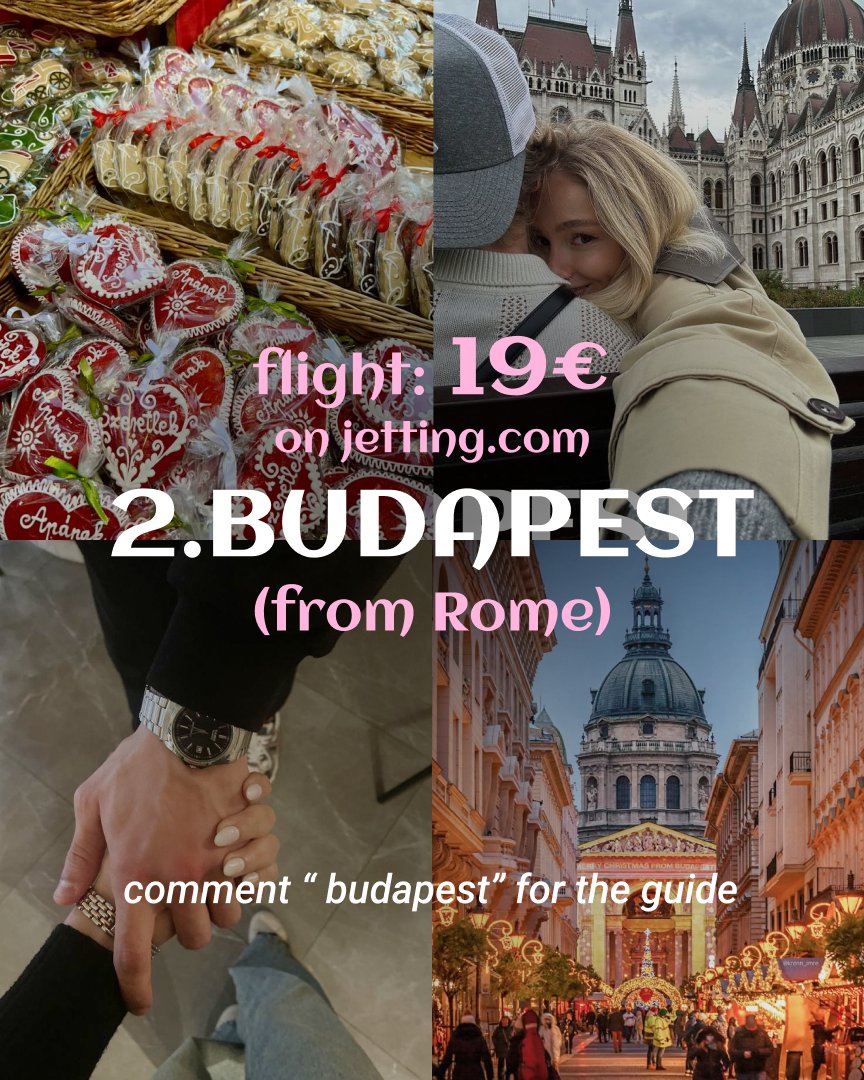 Jetting_com's tweet image. Your sign to plan a couple getaway
Romantic cities, slow mornings, unforgettable moments — without overspending.
📲 Book now on jetting.com and go make some memories together.
#cheapflights #jetting_com #flightsToEurope