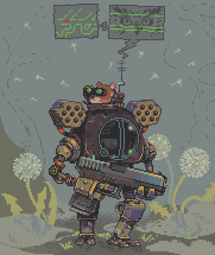 FinlalDithering's tweet image. An art for a local art secret santa