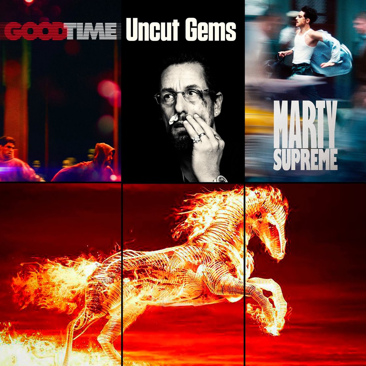 Cine_vichaar's tweet image. Josh Safdie’s last three films were absolutely wild