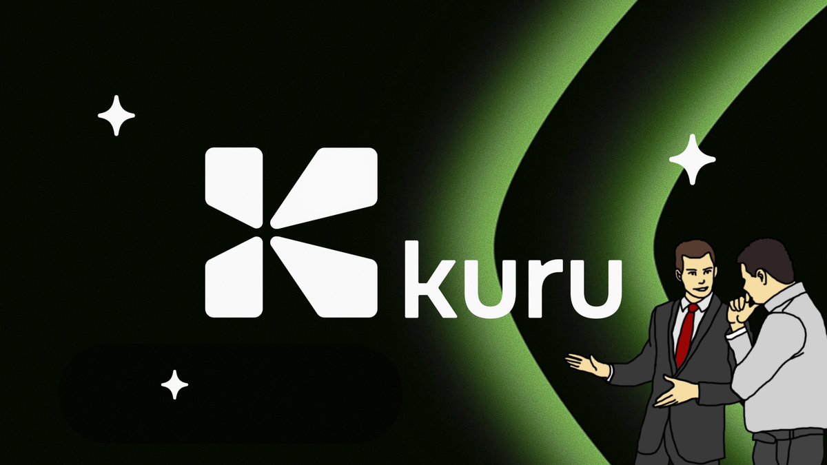 monad's tweet image. This bad boy fits so many trading features

@KuruExchange is a spot aggregator and CLOB where users can trade and earn rewards with a weekly jackpot

Learn more here: kuru.io