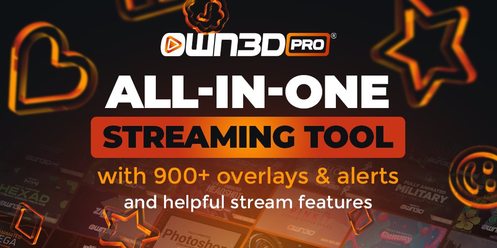 We are an official OWN3D Affiliate!
Own3D creates and sells packages of graphics that can be used on content creator’s channels.
own3d.tv/?deal=minus