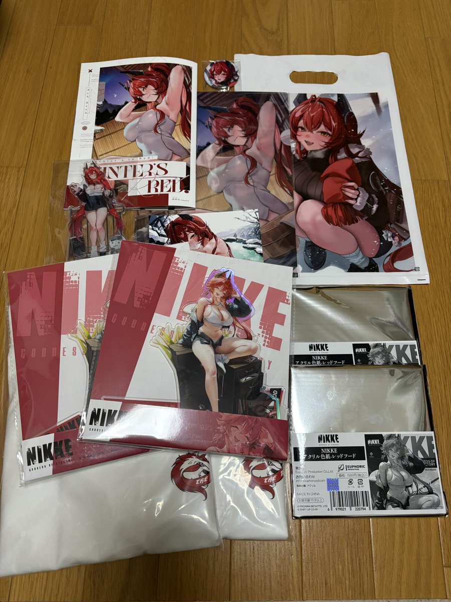 今日はC107参戦 もちろんNIKKEブース＆島目当てで行ったけど今回も最高