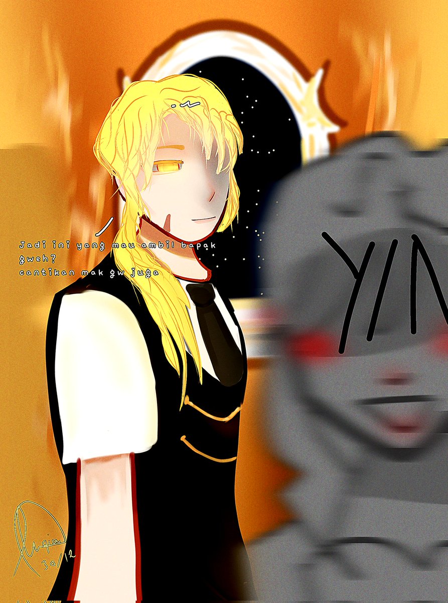 Jiunnie23's tweet image. With my Son/daughter (her/his have any gender)
🌟(Akia/Kia) : “So this hang wants to take my dad? Besides, my mother is beautiful.”
#Akia #AllexanderNakiaCorton #art #artstyle #Kia