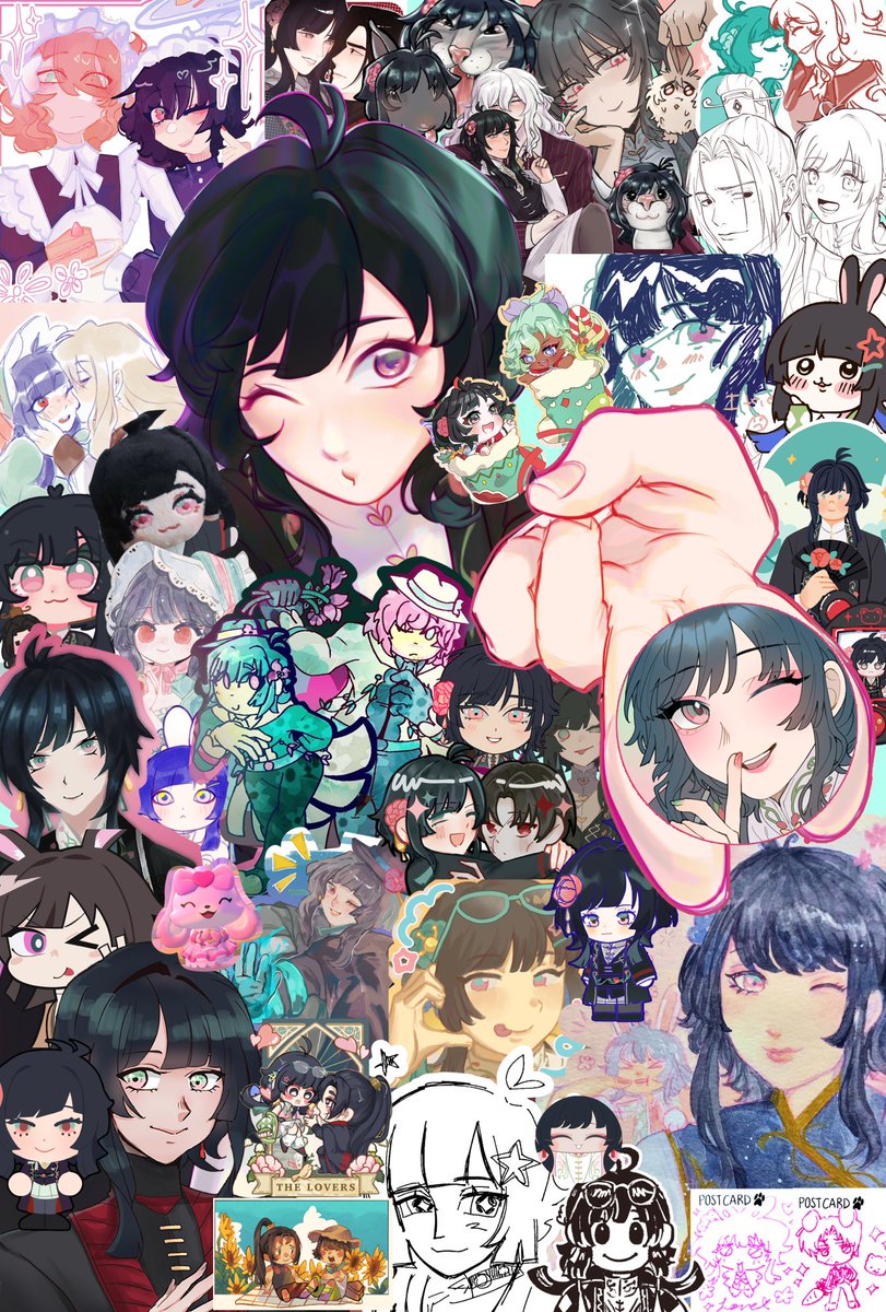 karamellisokeri's tweet image. Renaposting
Every year i compile every rena i got from comms and gifts and this is the rena-board for the year 2025
Thank you so much for all the renas and the friends 🥺🥺🥺💗💗 

#OC