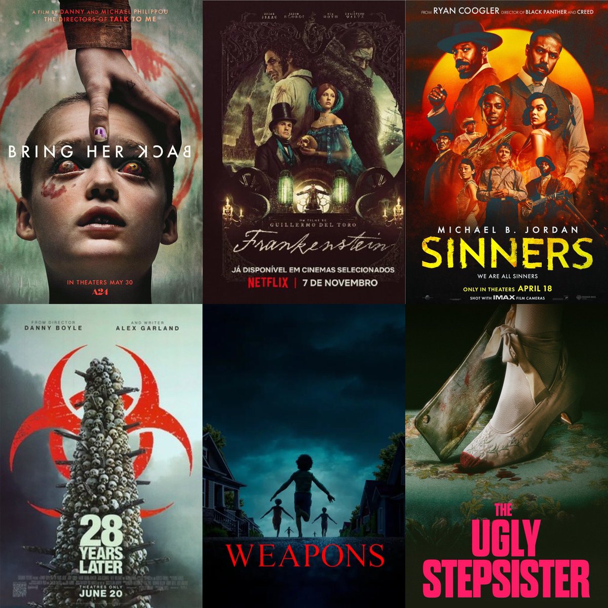 ghost___tea's tweet image. My top horror movies 2025 👻