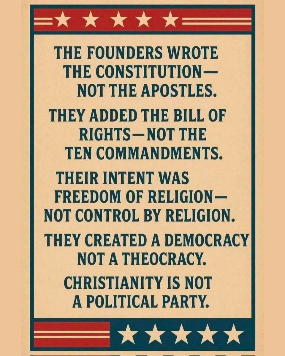 Correct, this is not a Christian nation: