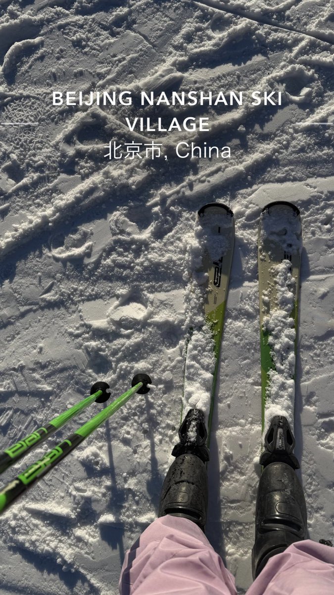 such an amazing experience ⛷️ !