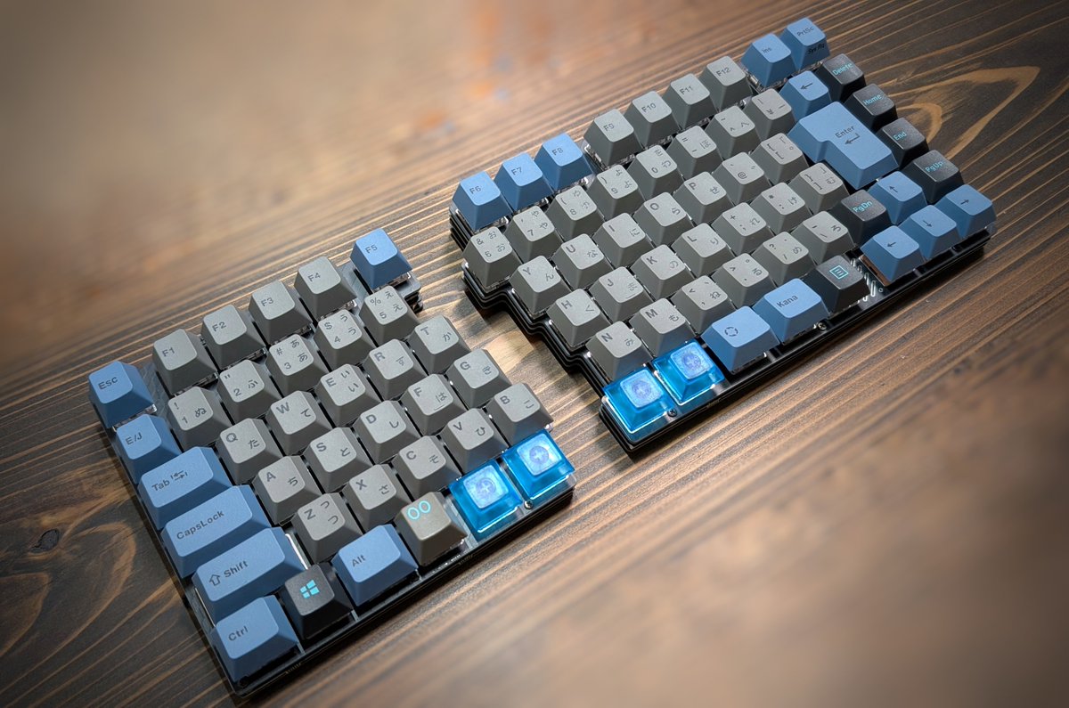 Salicylic_acid3 JISplit89を愛用しております😊✌️分割キーボードが