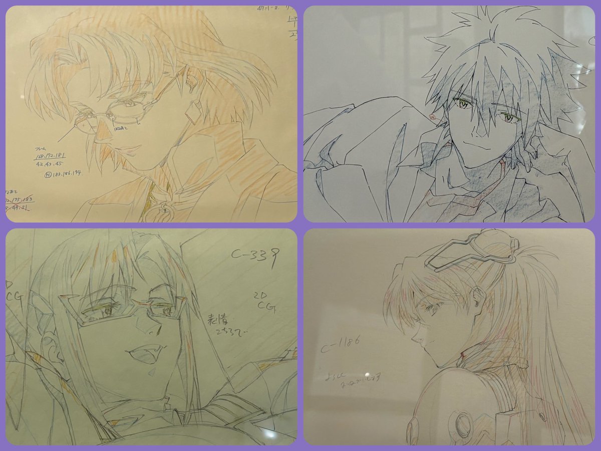 caprice1124's tweet photo. やっと行けたー
ほんと豪華で、色々見れて最高だった...😭
 #オールエヴァ展 https://t.co/POOZgvkXBs