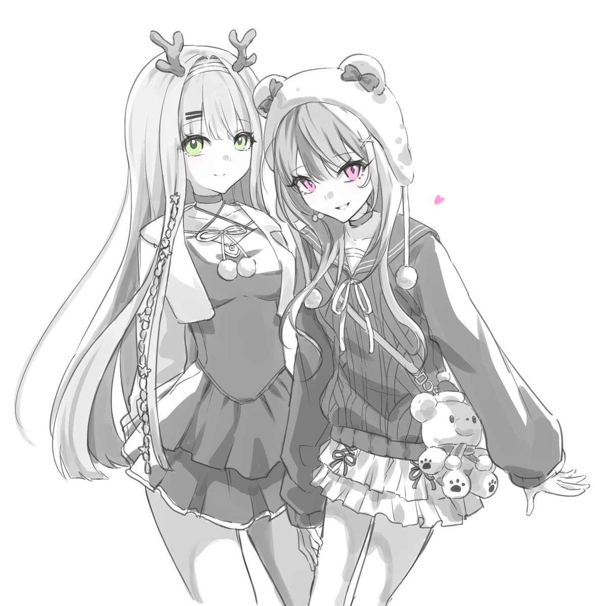 루돌프챤화이트르르💚🩷
#만만즈