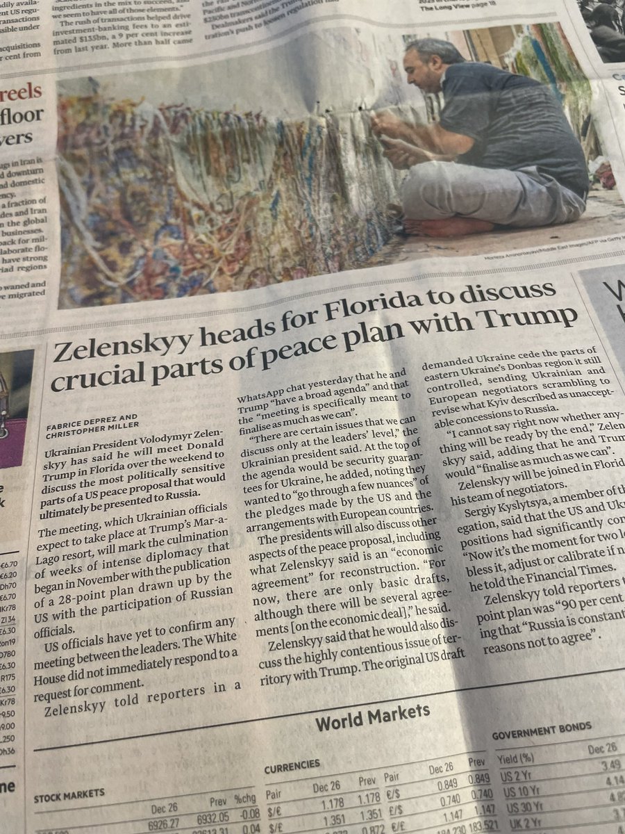 bujupif's tweet photo. Although with some delay, I am happy to read daily newspapers, The New York Times and FTWeekend...The simple reason for this happiness is that in Kosovo, for almost 4 years, there is not daily printed newspaper(s) in Albanian language. I hope that will change in near future… https://t.co/PpRPIlSVMV