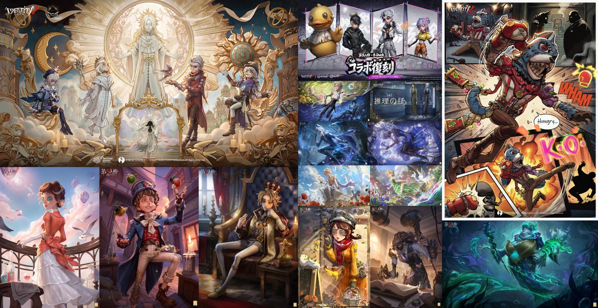 identityV_info's tweet image. 【2026年・新衣装予定一覧】※訂正版
▶2026年1月
1月8日
・COAⅨ真髄開放(UR:写真家、SSR: 「騎士」、画家、火災調査員、「レディ・ファウロ」)
・【演繹の星】SSR衣装(曲芸師)
1月15日
・【演繹の星】SSR衣装(バーメイド)
1月22日
・【演繹の星】SSR衣装「騎士」」…