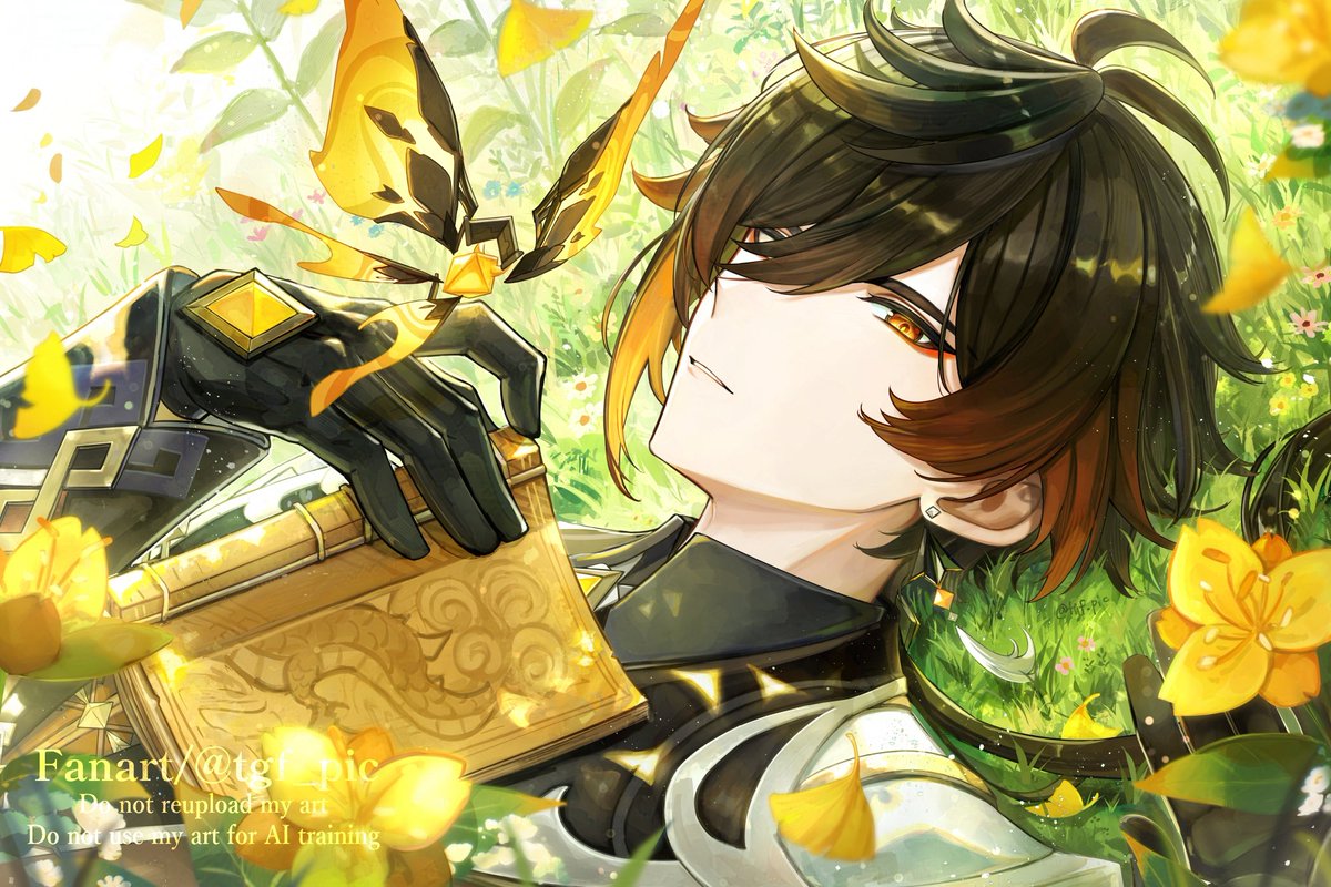 tgf_pic's tweet image. 鍾離先生誕生日おめでとう！健やかであれ～
#鍾離生誕祭2025