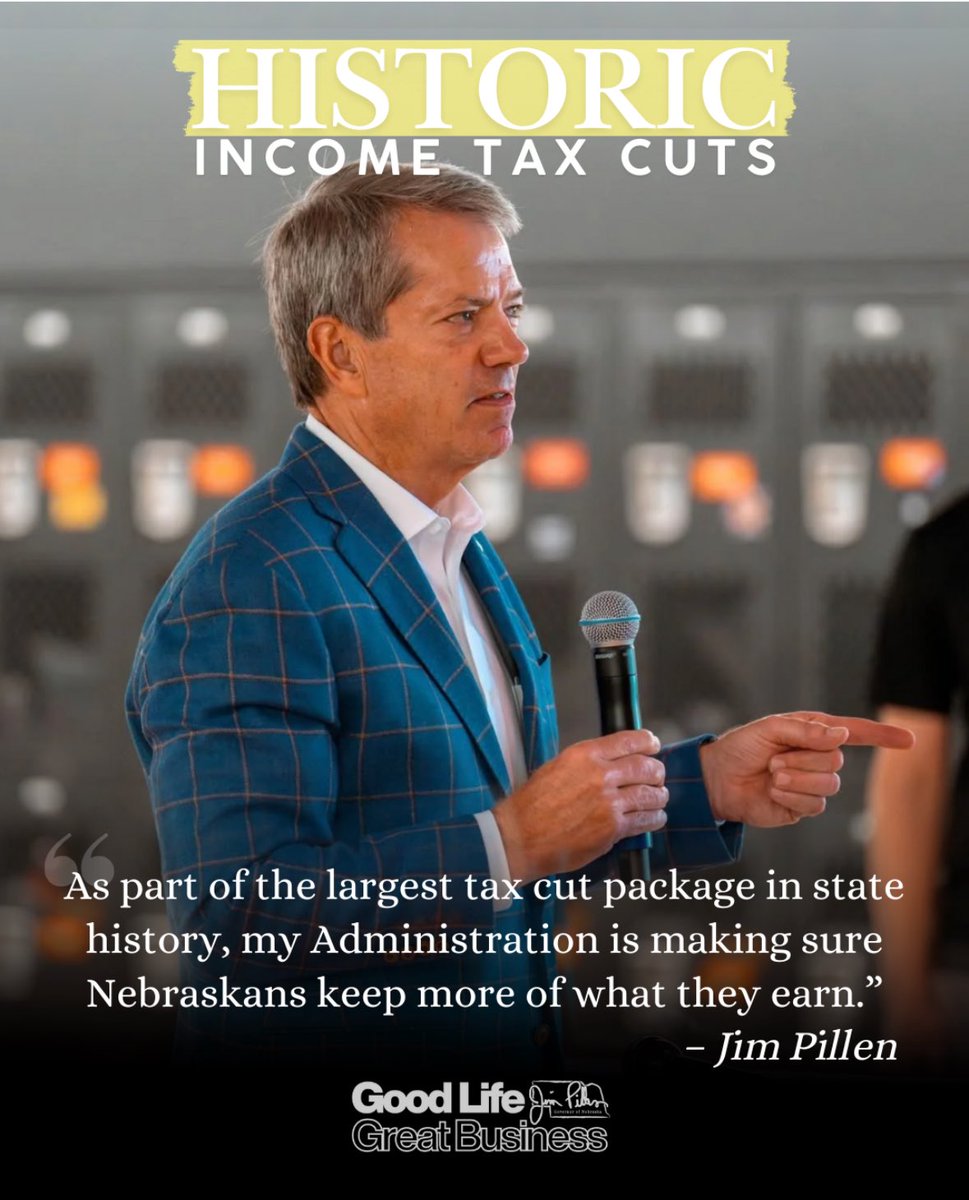 Governor Jim Pillen tweet media