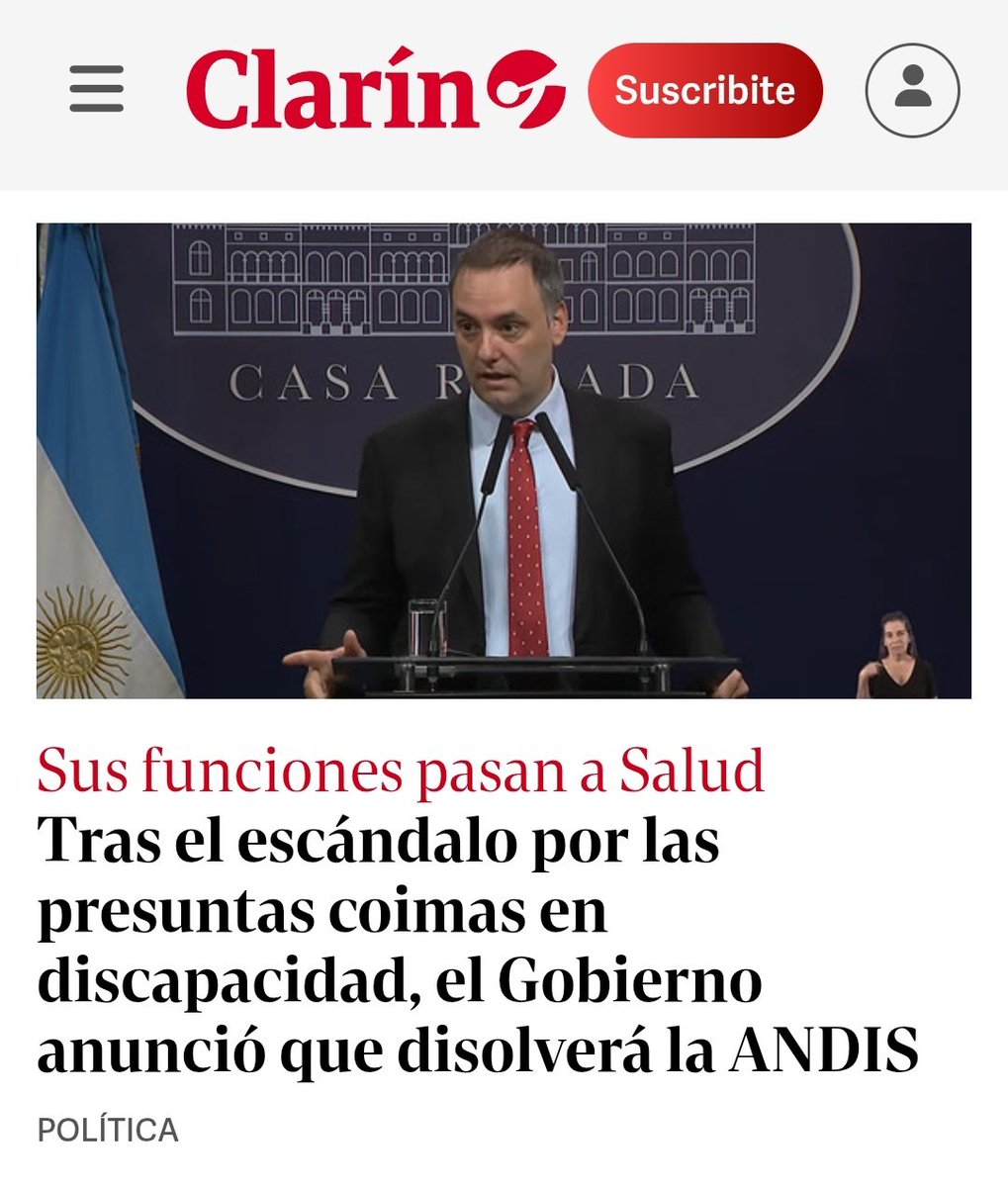 gerpmartinez's tweet image. Quieren eliminar la ANDIS para borrar las huellas de las coimas en Discapacidad.

No es una reestructuración administrativa. Es un plan de impunidad.