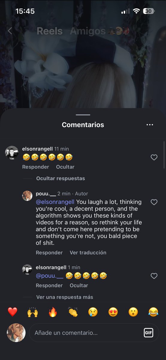 twinkfoxy's tweet photo. La gente que tiene menos vida que una piedra y se cree guay por ser un homofobo de mierda y reirse de alguien que hace cosplay, encima ero, cuando el algoritmo te enseña ese contenido por algo?
Ojala te arranquen los 4 pelos que tienes calvo https://t.co/A3lIAuWtq0