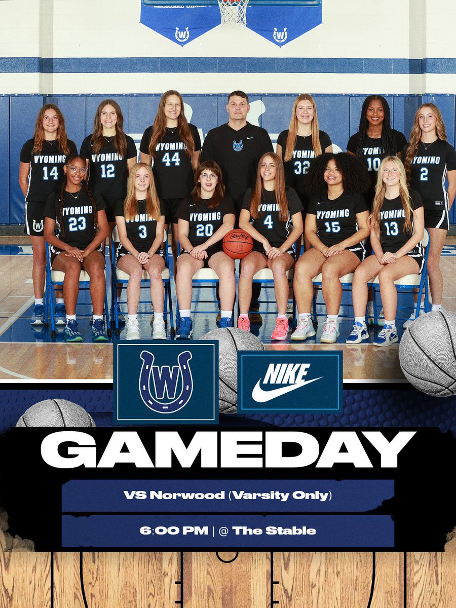 WyomingSports's tweet photo. Join us in the Stable this evening as our Girls Varsity Basketball team will host Norwood at 6:00 PM. Let's Go Cowboys!! https://t.co/T0A0TSpC61