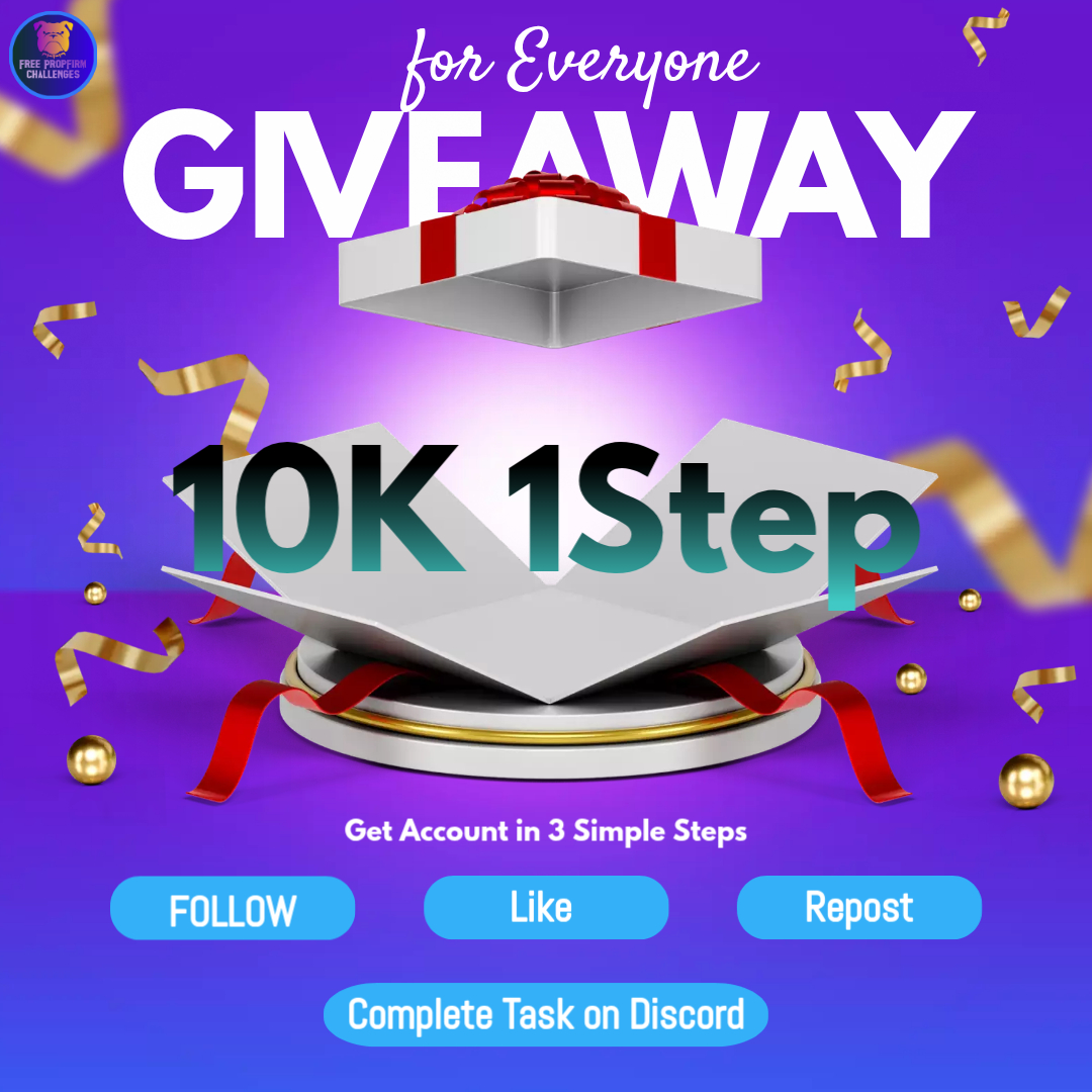 FPFC_XSpace's tweet image. Free 10K 1Step For Everyone

Follow: @FPFC_XSpace | @_Sachin_M 
Like | Repost | Comment: Free 10K From Trusted Firm

Join and complete task: discord.gg/KKHfjNRssG

Good Luck🤞🍀

Also grab:
10K 2Step at $1
10K 1Step at $22
100K 2Step at $127

All from broker backed Firms