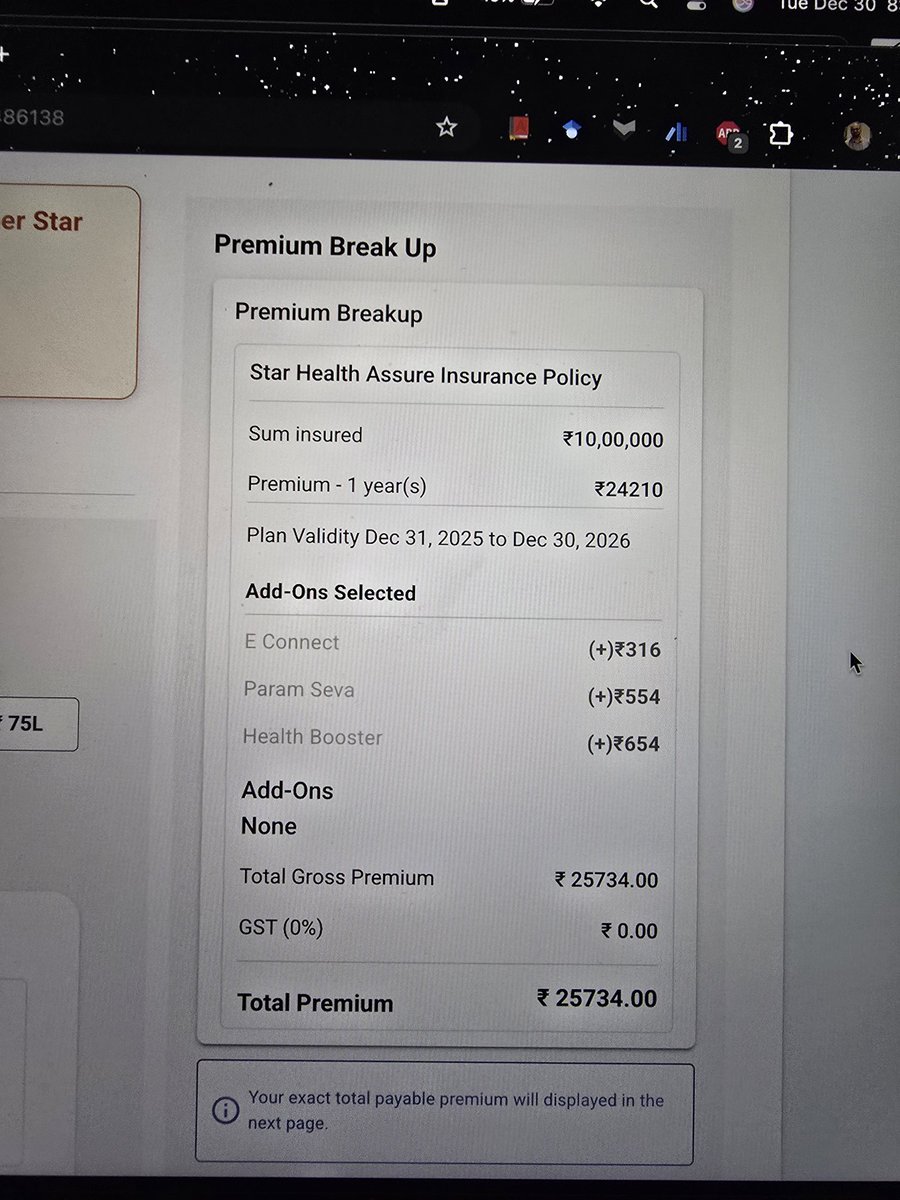 GBhuskute's tweet image. @StarHealthIns Pathetic attempt by star health insurance to scam the customers into buying addons which can't be un-checked while renewing the health insurance policy. #healthinsurancescam #HealthInsurance #starhealth