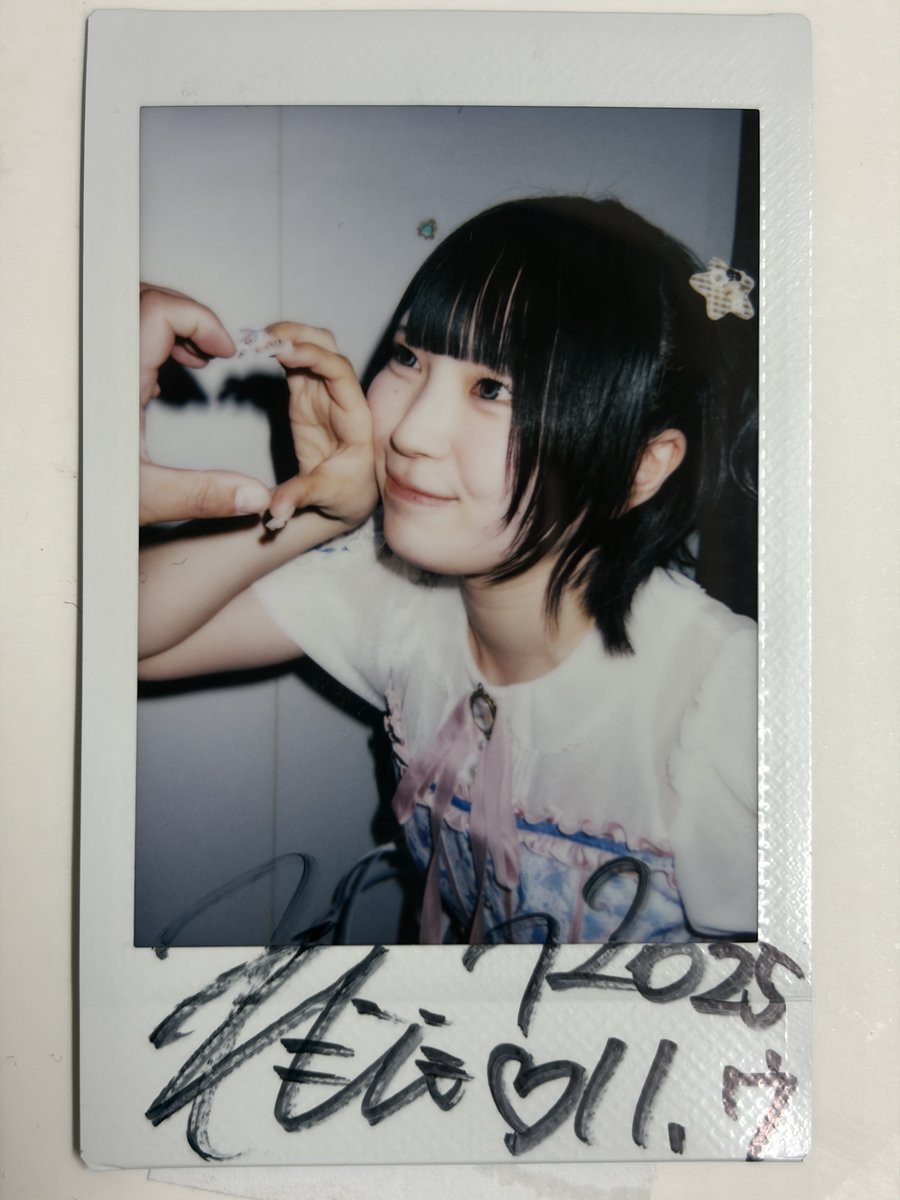 2025年好きな柏葉れんさん写真 チェキ編 #れんのれんらく帳