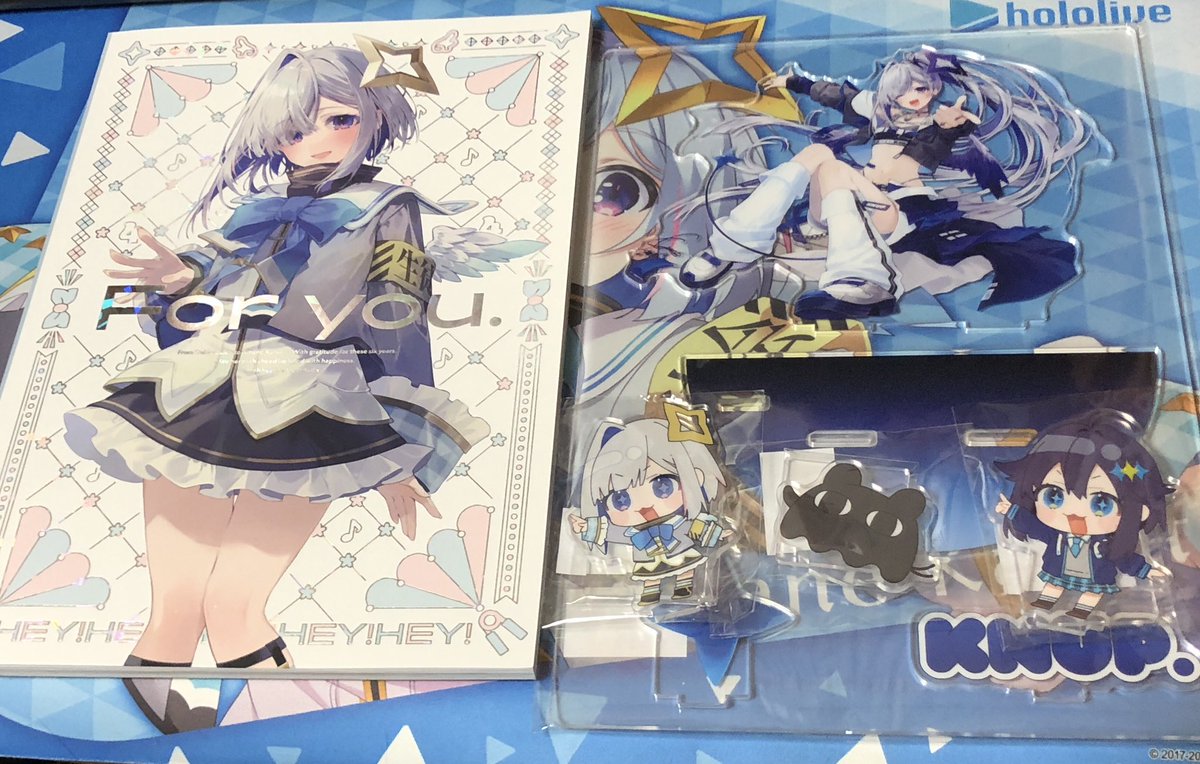 #C107 戦利品⑤
おしおしお( <a href="/oshioshio_info/">おしおしお@火曜西2あ-36ab</a> )先生の新刊セット、アクリルジオラマ、ミニアクスタ
新刊もラフ本もrkgkも本当にいいものでした…おしお家のアクスタも可愛くていいデザインです！
24時から通販で受付あるので買えなかった人は是非買ってください…自分もタペ狙いに行きます