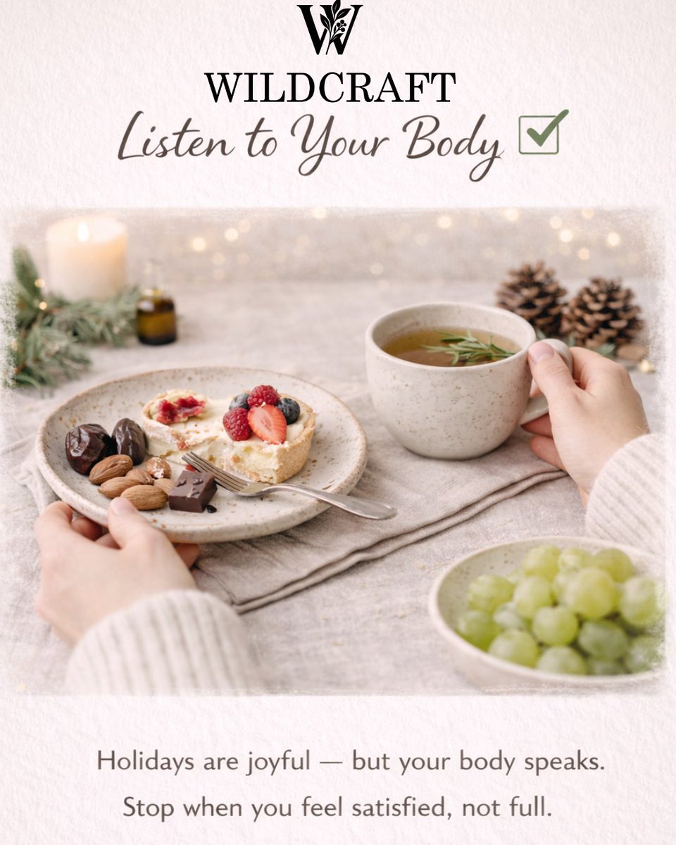 Stop when you feel satisfied, not full