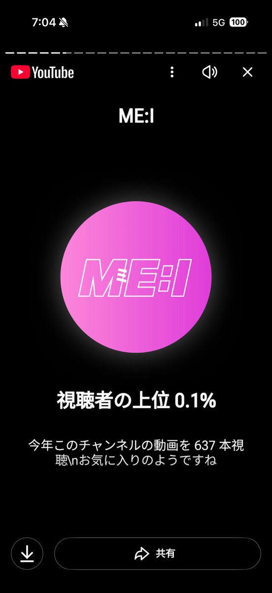 td______2's tweet photo. 付け足し。娘がめちゃくちゃ観るのでYouTubeのハイライトこれだった。君はYOU:MEとして、推しを持つものとして素晴らしい熱量で2025年を過ごしたね。来年もME:Iのメンバー、巣立つ4人、そして何より娘が健やかに過ごせますように。
#ME_I #石井蘭 https://t.co/XAHtGiRqv3