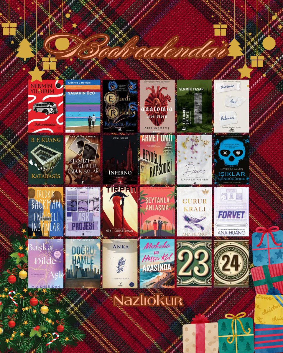 nazliiiokurr's tweet photo. 📖 Gün: 22
#bookcalendar https://t.co/eDRJGKJZin