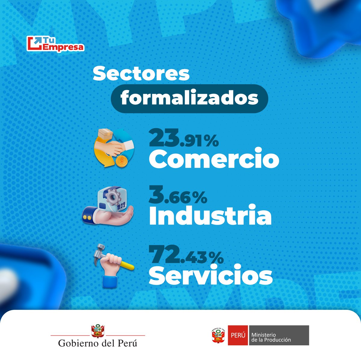 PRODUCE, a través de <a href="/tuempresagobpe/">Tu Empresa</a>, alcanzó un récord histórico de formalización, generando un ahorro de más de S/ 18 millones y acercando servicios gratuitos de asesoría y acompañamiento empresarial a emprendedores de todo el país 🇵🇪.