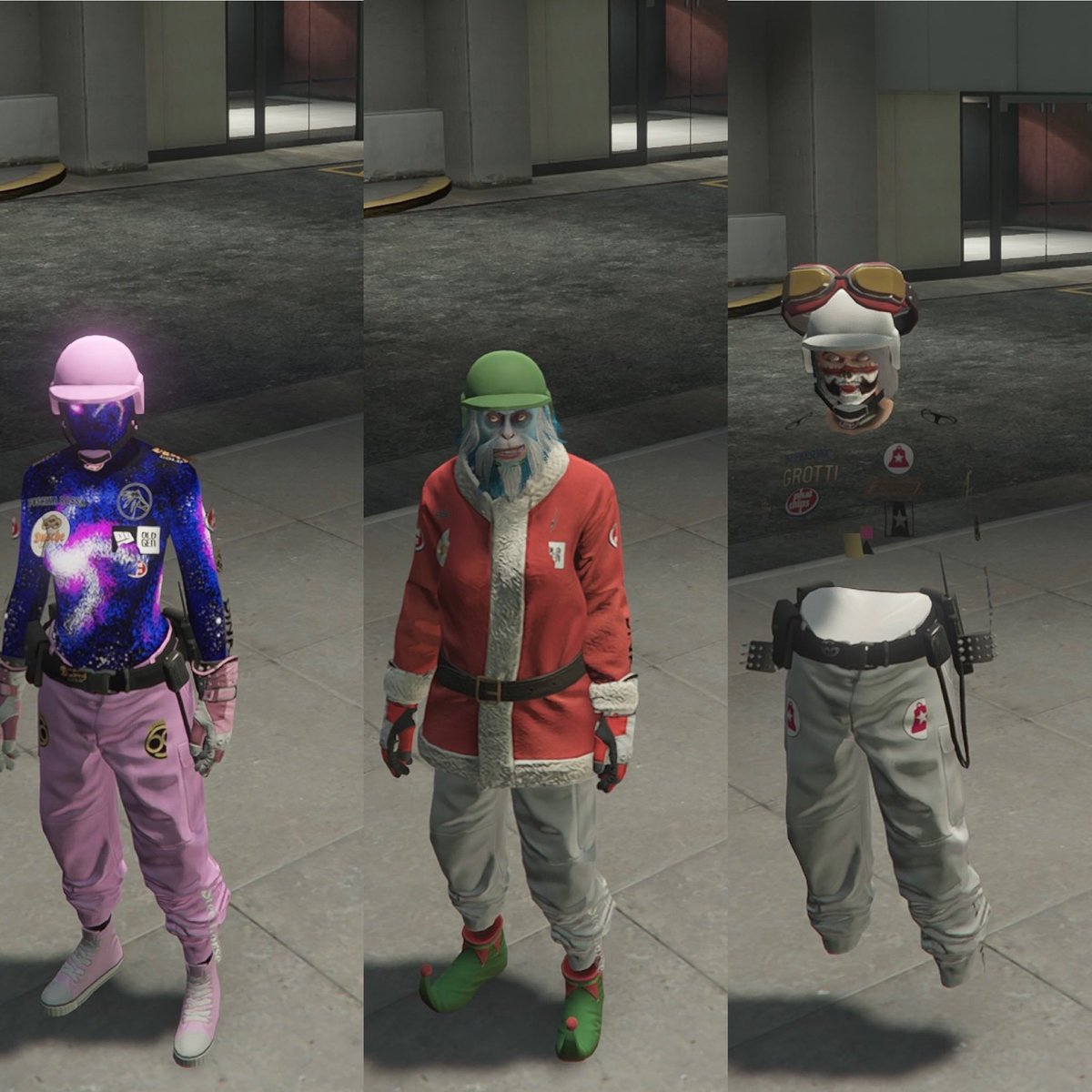 Pakox11's tweet image. Thank you so much @ALEY_SYRAX for making me these three beautiful outfits! Super fast and 100% reliable 😬😬🔝🙂‍↔️