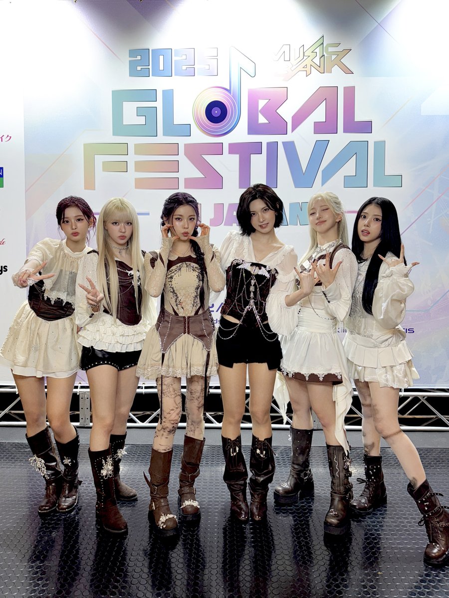 NMIXX_official's tweet image. [📸] KBS2 2025 #뮤직뱅크 글로벌 페스티벌 IN JAPAN

🩶༺ৡۣ͜͡ৡ 𝒩ℳℐ𝒳𝒳 ৡۣ͜͡ৡ༻🤎

#NMIXX #엔믹스
#2025MusicBankGlobalFestival