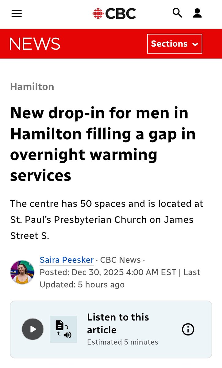 hucchc's tweet photo. Take a moment to read up on the partnership between St. Matts and HUCCHC to open a warming centre at 70 James St. S.
Operating until March 31st for unhoused men in Hamilton
https://t.co/AxvhjGMPDD
#hamont #urbancore #HamiltonOntario #HamiltonUrbanCore #430CannonStE #HealthCare https://t.co/On0LvOUAvN