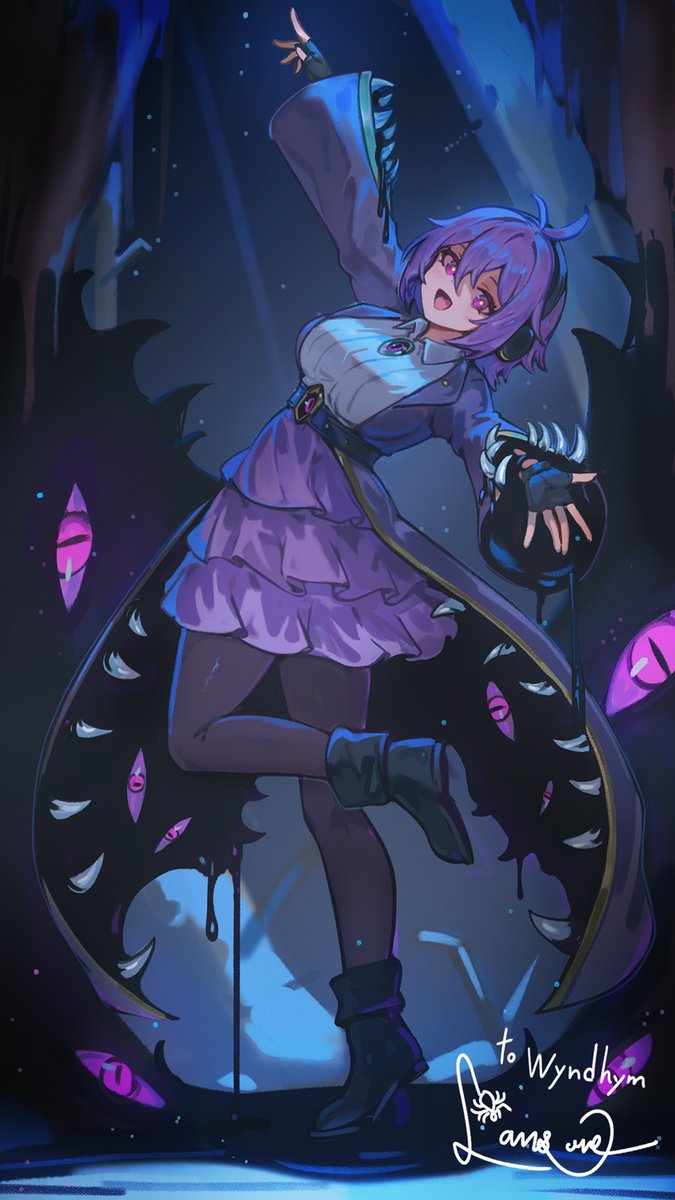 Skebで描きました👁️