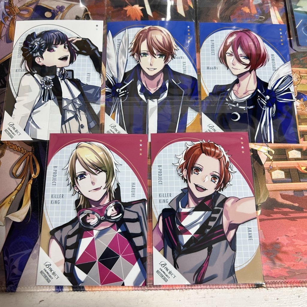 譲渡／交換】Bプロ B-PROJECT 10th ブロマイド ※すべてサイン❌ 譲