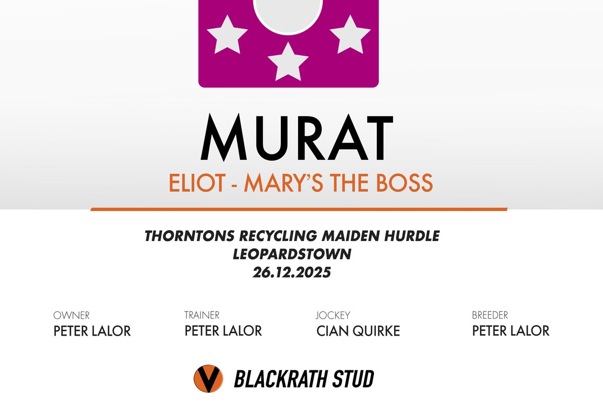 Blackrath Stud tweet media