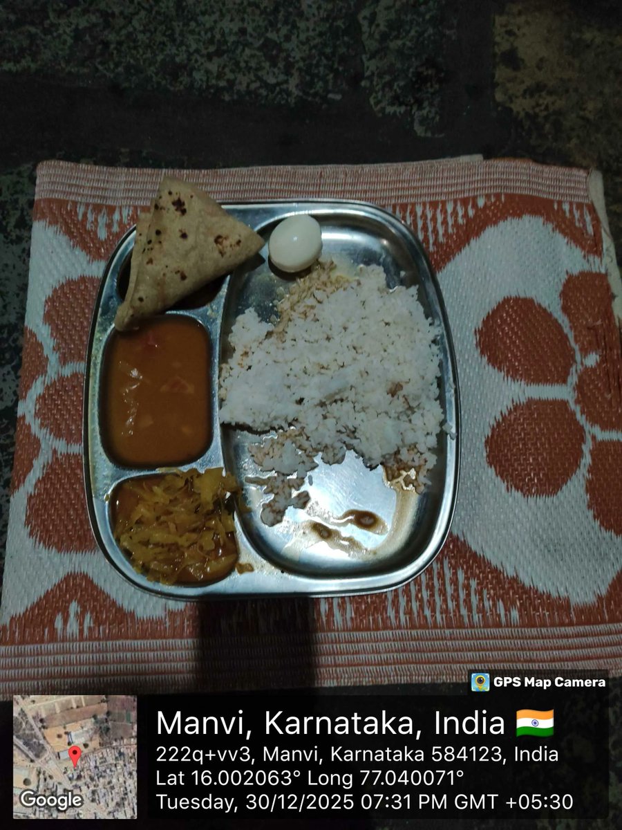 mdrsbc361's tweet photo. Dinner  #SocialAudit_SWDMeals #SocialWelfare_Karnataka https://t.co/wZsPVa6Y72