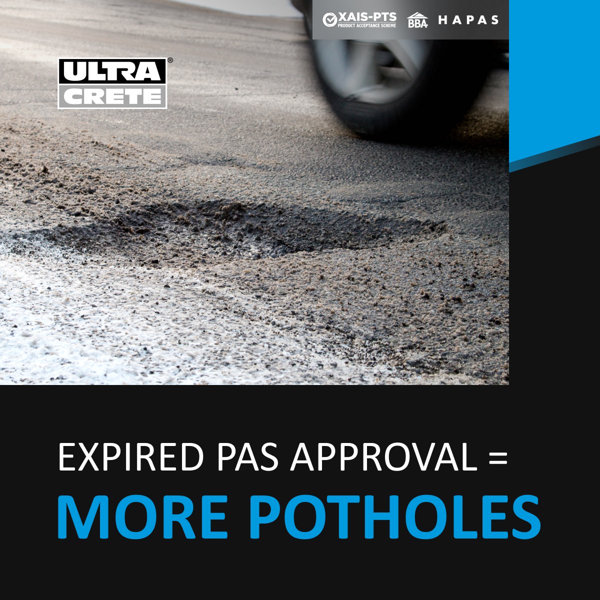 Ultracrete_UK's tweet image. Did you know?
Expired PAS Approval = More Potholes 🚧
Current PAS Approval = Lasting Repairs ✅
Expired Approvals = Taxpayer Waste 💸
PAS Accreditation = Smarter Spending 💡

🔗 hubs.ly/Q03YB0P00 

#RoadSafety #Highways #HAPAS