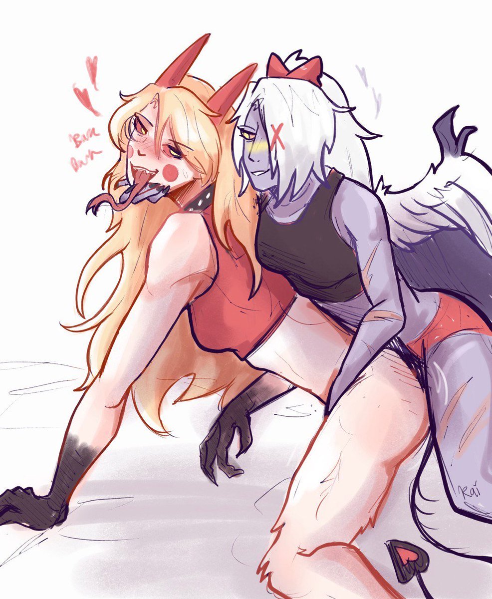 RaiHyeon's tweet photo. Big dog charlie pt 2 🌭
#chaggi #chaggie #hazbinhotel https://t.co/hSzUWDxiEy
