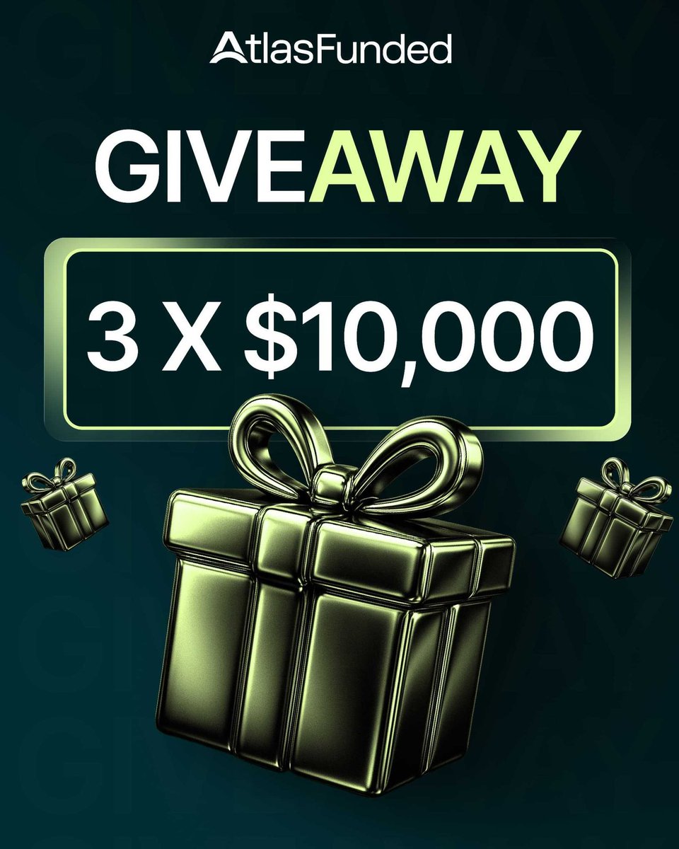 Simple_BoyFx's tweet image. 🎉 3x $10,000 FUNDING GIVEAWAY🎉

🔹Follow
@Atlasfunded @Jamesbeali @IvanaAF 
x
@BouterFx
@LAntonioAF
@Simple_BoyFx

also
@Awelmo1
@sir_trader_
@dezatour3
@3k_LEGEND_

🔹Like &amp;amp; Repost

🔹Like &amp;amp; Repost Quoted Post

🔹Tag 3 Traders

35% OFF + 175% REFUND use code YEAR26 at…