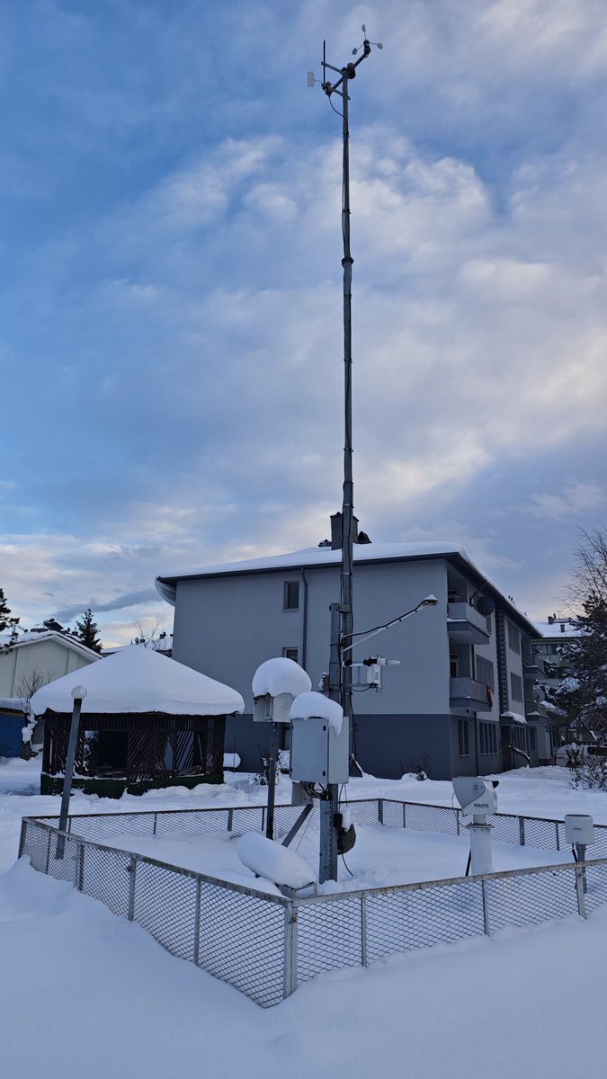 Beyaz örtünün en çok yakıştığı şehir...
Tabiki, Tabiatın Kalbi #BOLU 

Tahminlerimiz doğrultusunda meydana gelen gerçekleşmelerin gururu ile Bolu Meteoroloji Müdürlüğü bahçesinden kar manzaraları. Esaret değil, bereket olur inşAllah.
<a href="/Meteoroloji_Md/">𝔖ü𝔩𝔢𝔶𝔪𝔞𝔫 𝔜ı𝔩𝔪𝔞𝔷</a>