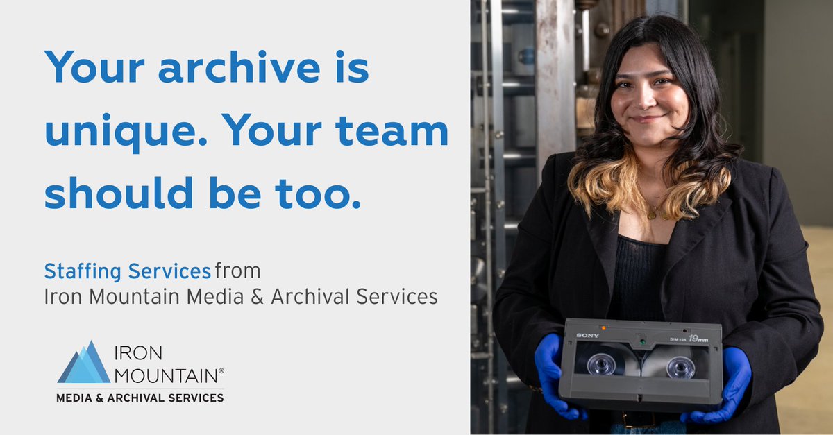 Iron Mountain Media & Archival Services tweet media