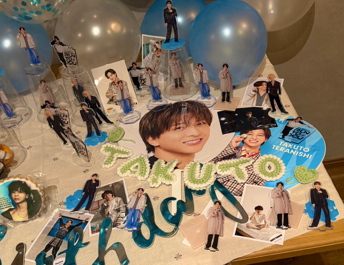 takkuntera's tweet photo. 🩵𝐡𝐚𝐩𝐩𝐲 31𝐭𝐡 𝐛𝐢𝐫𝐭𝐡𝐝𝐚𝐲🩵
　𝚃𝙰𝙺𝚄𝚃𝙾 𝚃𝙴𝚁𝙰𝙽𝙸𝚂𝙷𝙸

幸せ者だよ‼︎きみは。
30歳よ〜くがんばったね！
31歳「更に寺西くんらしく♡」

2025年とっても疲れた‼︎
「感心」ばかりの一年でした♡

いつもありがと🙏感謝です🙏
みんなもいつもありがと🫶

#寺西拓人誕生祭2025 https://t.co/Y62HWZtaux