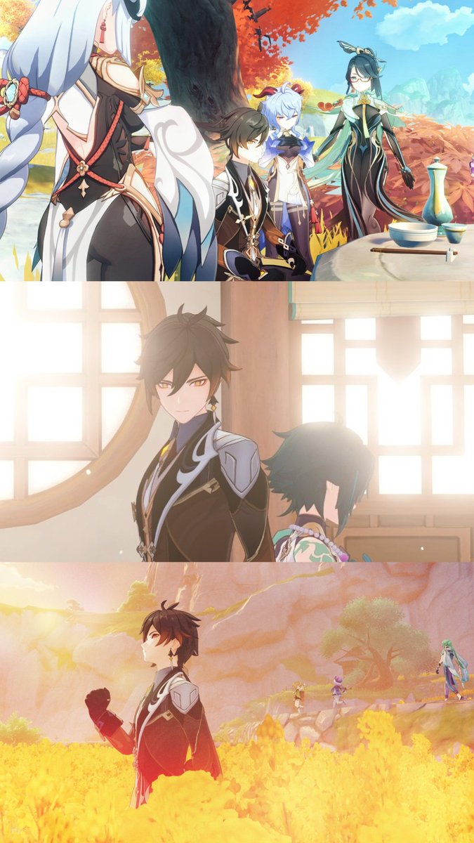 inignsn's tweet image. ⟡璃月の愛しき日々を貴方に⟡.·

※Please tap the screen✧タップ推奨✧
#鍾離生誕祭2025 #Zhongli #鍾離 #GenshinImpact