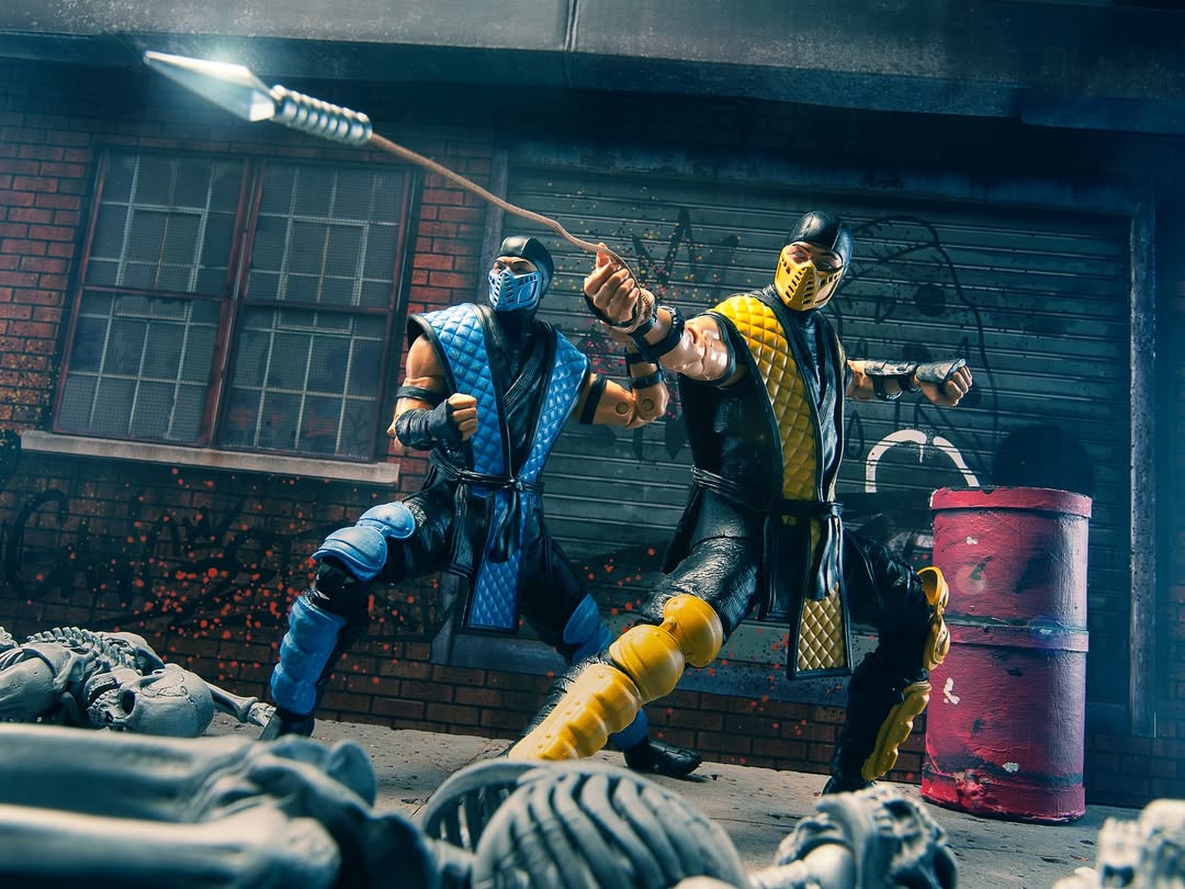 mcfarlanetoys's tweet image. "GET OVER HERE”
[ 📷: @toyphotoguy ] 
➡️ instagram.com/p/DQmBzcpjRKs/

#McFarlaneFanDay #MortalKombatKlassic #Scorpion #SubZero #GetOverHere #NetherRealmStudios #MortalKombat #McFarlaneToys