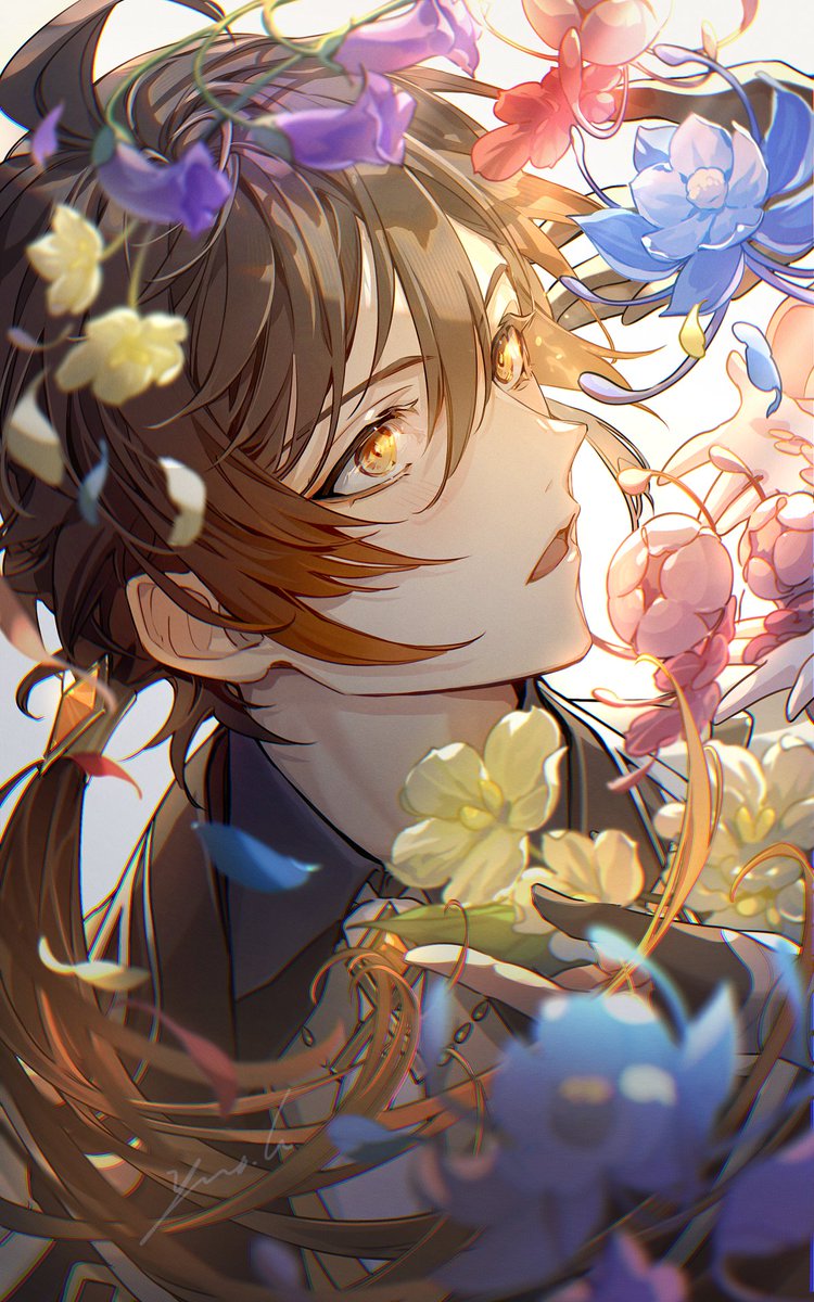 nemumi_no_sora's tweet image. 「「「鍾離(先生)、お誕生日おめでとう!!!」」」
#鍾離生誕祭2025 #zhongli