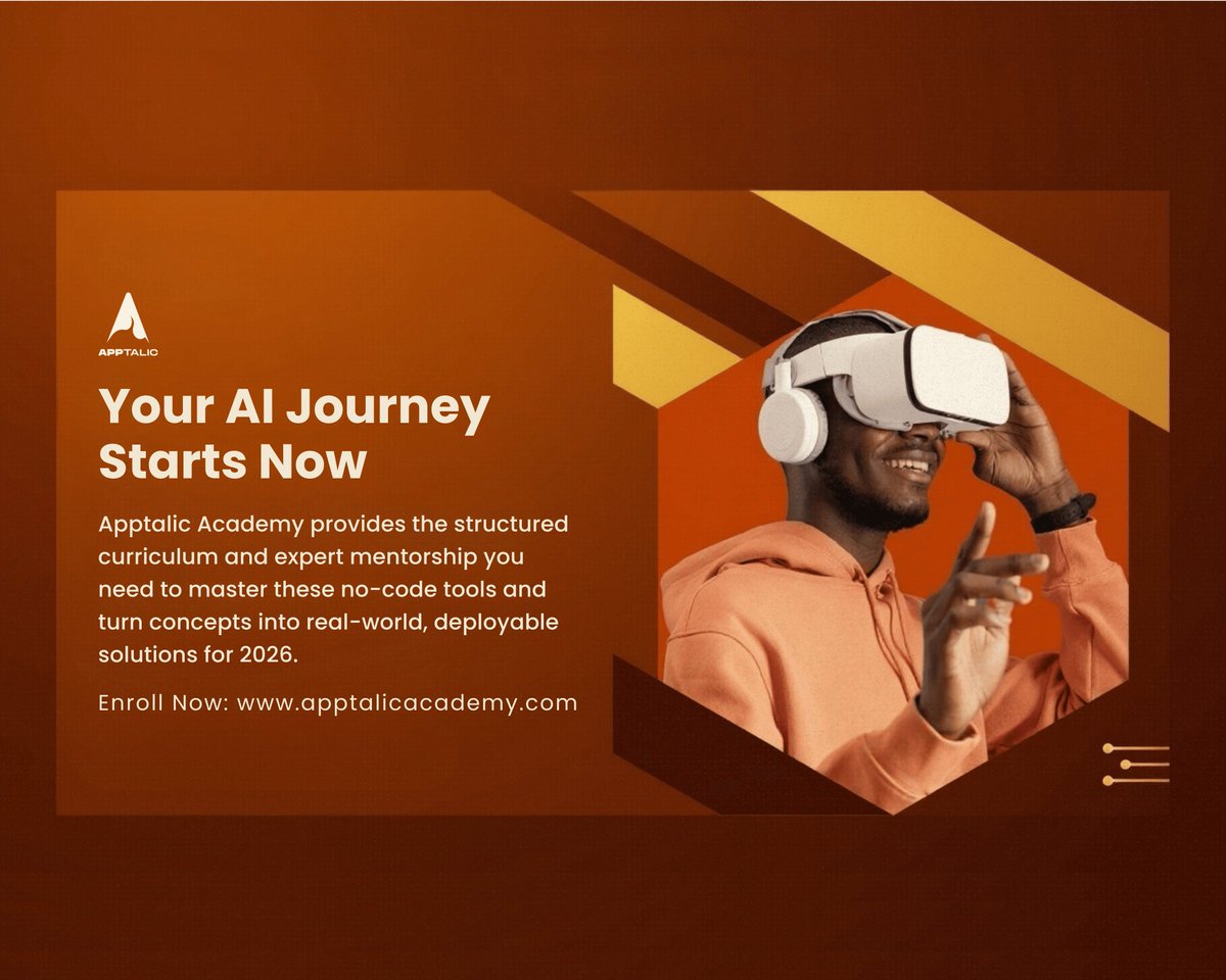 apptaliclab's tweet photo. Start your journey to becoming a Full Stack AI Builder today.

🔗Enroll now:  https://t.co/NO50VLfqur https://t.co/DqrmzlUmry