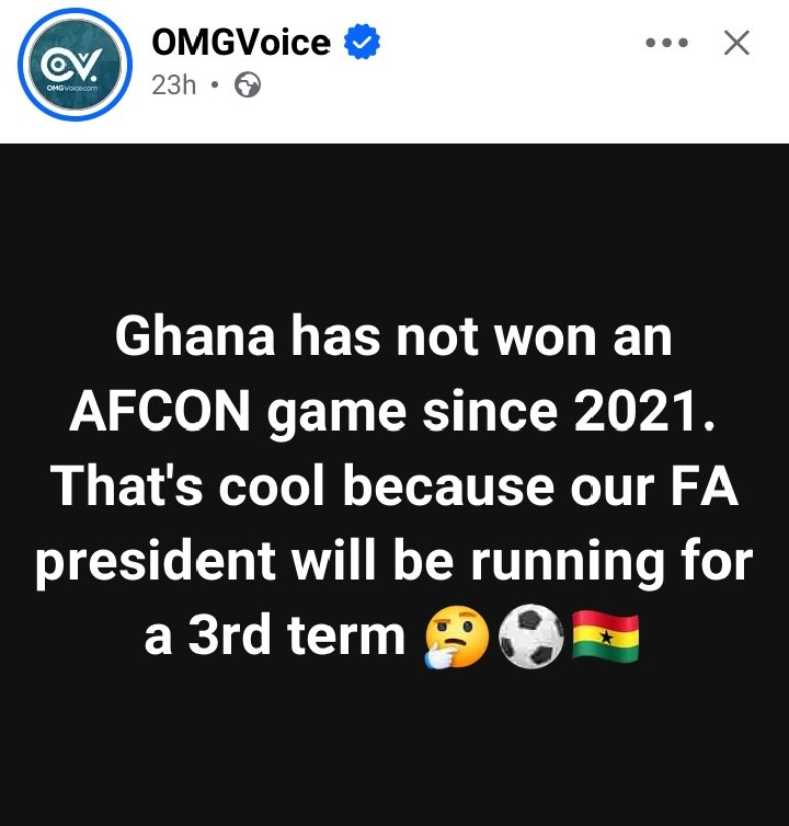 AwuduBombay2's tweet photo. @ghanafaofficial President @kurtokraku Has Supervised The Worst Performance Of The #Black_Star In 67 Years And The Sad Thing Is He Did It All In Just 7 Years.
-BOMBAY ✍️ https://t.co/pdcJUMoPm2