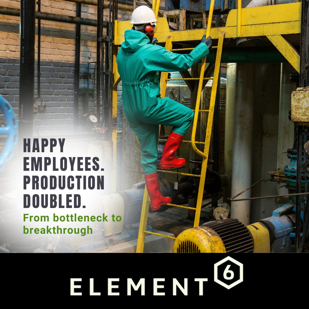 elmt6's tweet photo. A global chemical distributor turned to us to fix an ergonomic issue slowing production. We designed, built, and installed a custom equipment module that solved the ergonomic issue and eliminated double-handling. The result? A 100% increase in production. https://t.co/6nOexEzhSE https://t.co/n4uG0q8CAi
